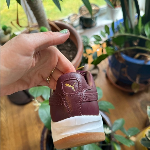 Puma GV Special / Puma California burgundy sneakers, men’s 6.5 women’s 8 - Picture 6 of 8